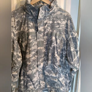 M R camo jacket army gen 3 soft shell army issued full zip Sz XL